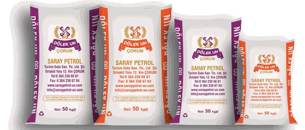 Dölek Un 50 kg Saray Petrol un çuvalları, Çorum